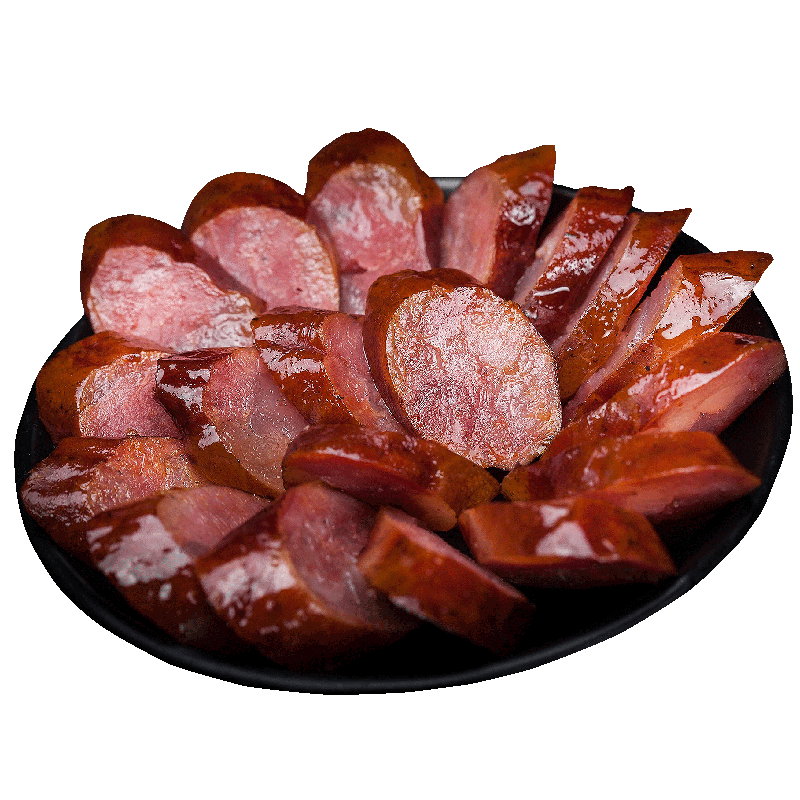 【杨大爷旗舰店】杨大爷甜味香肠500g7分瘦烟熏腊肠四川特产广式农家自制腊味