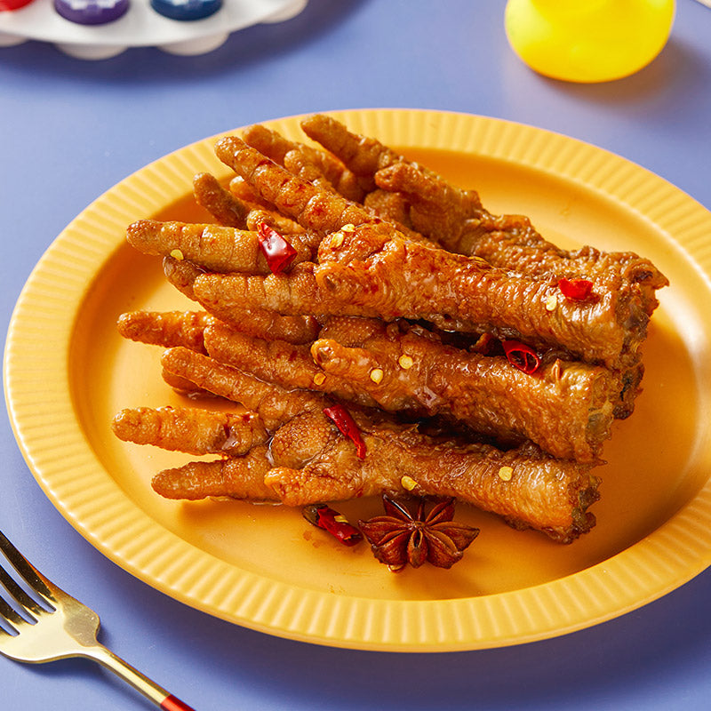 【美国周黑鸭 周小伴】 无甲卤虎皮凤爪 鸡爪 160g 麻辣零食