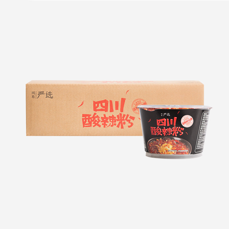 【网易严选 】四川酸辣粉 1.11千克（185克*6）方便速食夜宵杯装酸爽