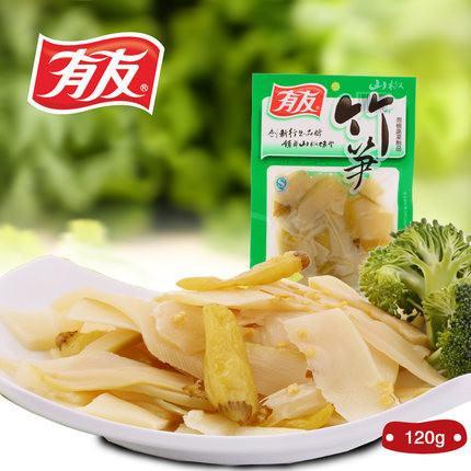 【重庆有友】山椒味竹笋120g*2袋-竹笋-重庆有友-美国零食网