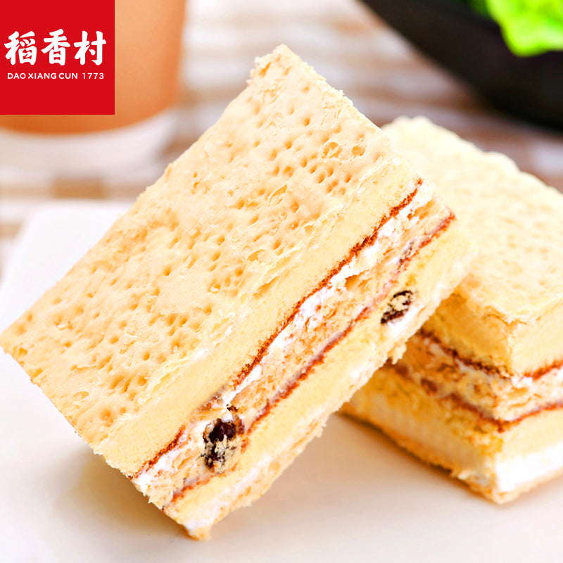 【稻香村】拿破仑560g蛋糕点心千层酥奶油早餐散装面包提拉米苏整箱