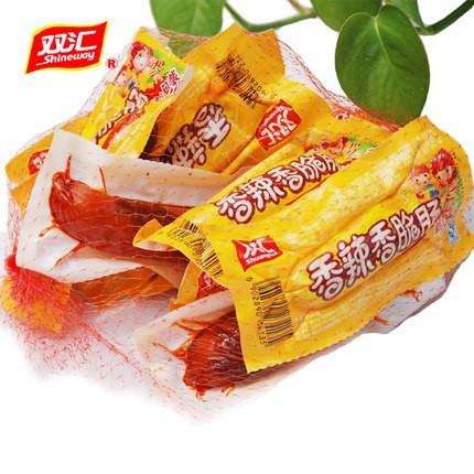 【双汇食品】香辣香脆肠35g*10支-火腿肠-双汇食品-美国零食网