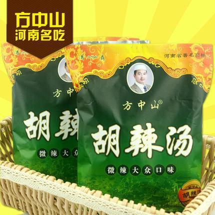 【方中山】微辣大众口味 胡辣汤261g 河南特产 内含3袋全味粉+3袋菜包 可制作9碗胡辣汤-胡辣汤-方中山-美国零食网