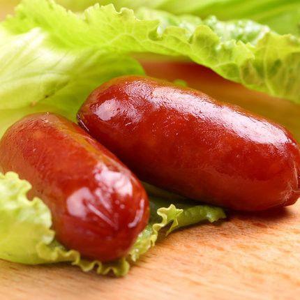 【百草味】肉枣小香肠180g-香肠-百草味-美国零食网