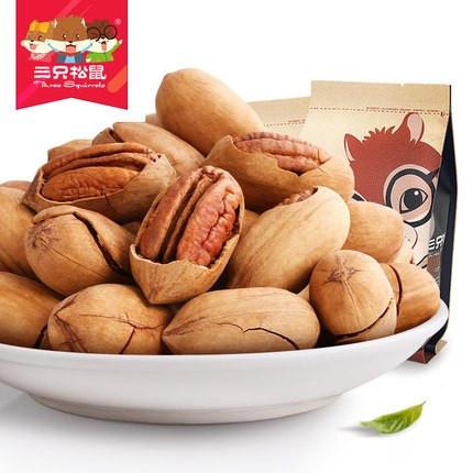 【三只松鼠】碧根果210g 奶油味-碧根果-三只松鼠-美国零食网