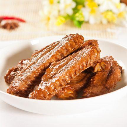 【绝味鸭脖】麻辣鸭翅200g-鸭翅-绝味鸭脖-美国零食网