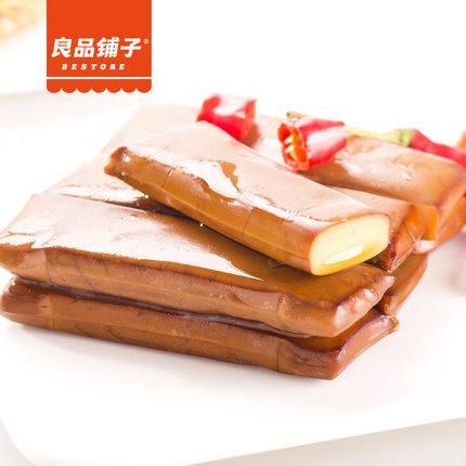 【良品铺子】麻辣味酱香鸡蛋干238g-鸡蛋干-良品铺子-美国零食网