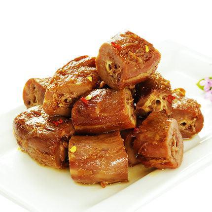 【绝味鸭脖】麻辣鸭脖200g-鸭脖-绝味鸭脖-美国零食网