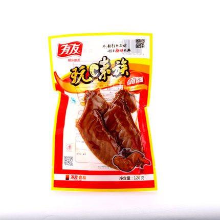 【重庆有友】玩味卤香鸡翅120g*2袋 卤香浓郁 个大肉多-鸡翅-重庆有友-美国零食网