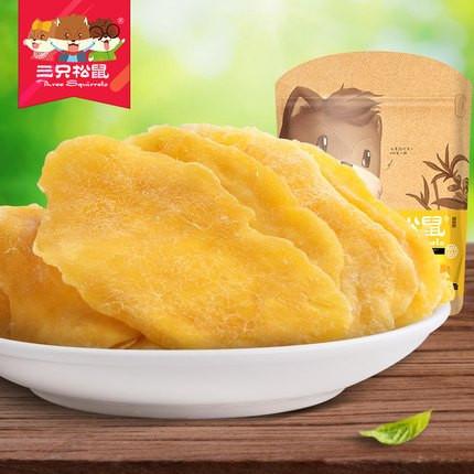 【三只松鼠】芒果干116g-芒果干-三只松鼠-美国零食网