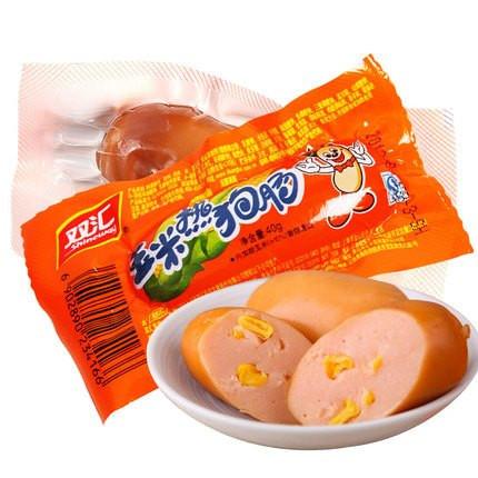 【双汇食品】玉米热狗肠 40g*10支-火腿肠-双汇食品-美国零食网