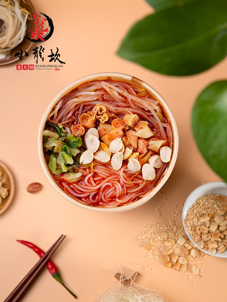 【小龙坎】酸辣粉桶装重庆红薯粉丝粉条麻辣速食方便粉丝桶装