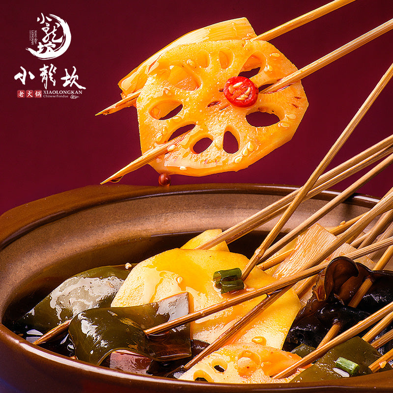 【小龙坎旗舰店】小龙坎随手杯 素食冷吃钵钵鸡熟食方便懒人速食四川网红火锅特产