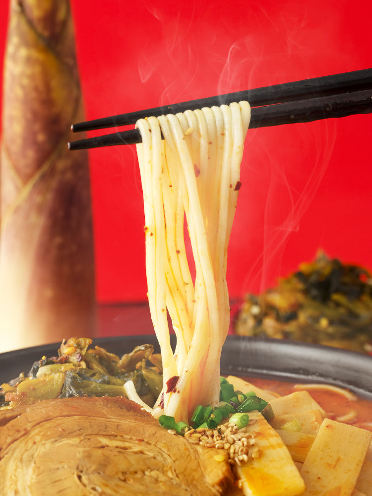 【拉面说旗舰店】拉面说日式地狱辣味豚骨汤面条速食方便面非油炸拉面1人份200g
