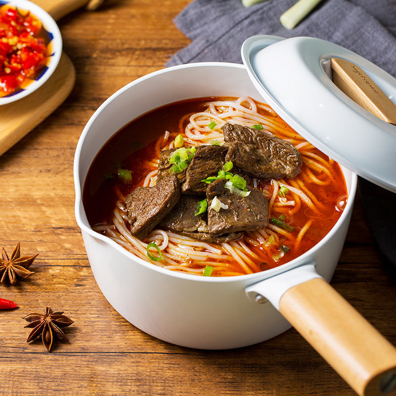 【霸蛮旗舰店】霸蛮爆品|招牌黄牛肉粉小鲜肉版 3份装速煮 湖南常德米粉 伏牛堂