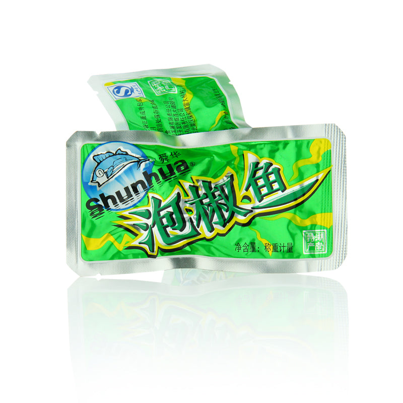 【舜华旗舰店】舜华东江鱼235g泡椒鱼即食鱼干鱼片湖南特产零食小吃休闲食品熟食 美味泡椒鱼块 湖南特产美食