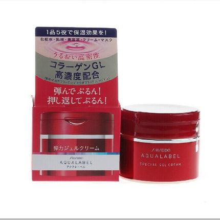 资生堂 水之印弹力保湿五效合一凝胶/面霜 90g - 一本 | Yibenbuy.com