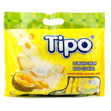 【Tipo】越南进口 Tipo友谊牌 榴莲味面包干 300g-面包干-Tipo-美国零食网