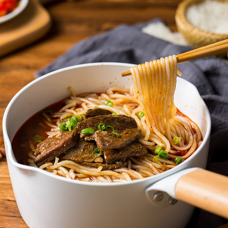 【霸蛮旗舰店】霸蛮爆品|招牌黄牛肉粉小鲜肉版 3份装速煮 湖南常德米粉 伏牛堂