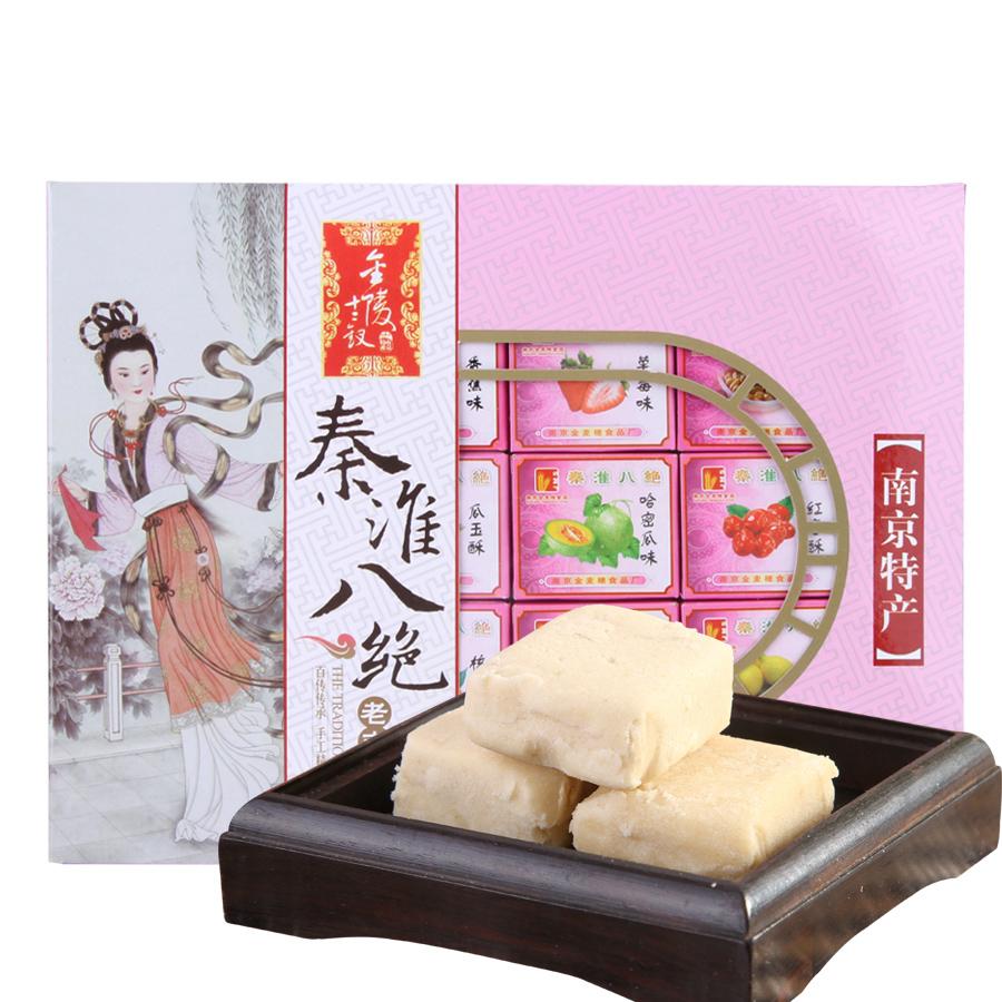 【金陵十二钗】南京特产食品小吃零食传统糕点秦淮八绝-糕点-金陵十二钗-美国零食网