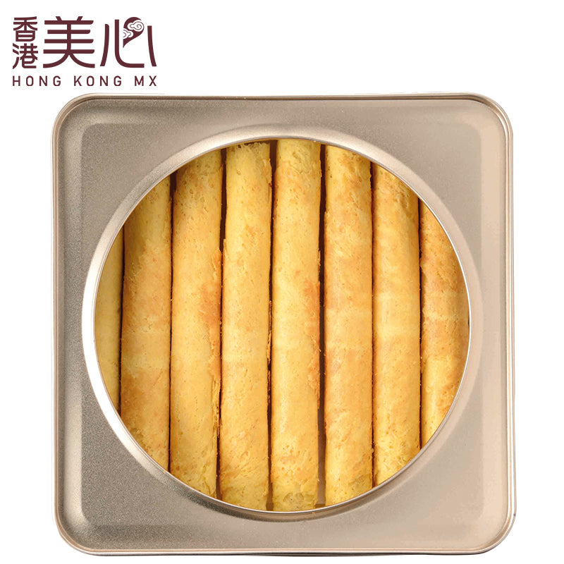 【香港美心】香港进口特产美心原味鸡蛋卷32大条礼盒装儿童休闲零食糕点饼干 香港进口，香酥不腻 448g/盒