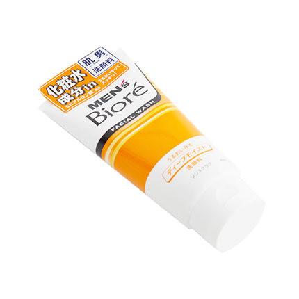 花王Biore碧柔 男士深层清洁保湿水润双效洗面奶 130g - 一本 | Yibenbuy.com