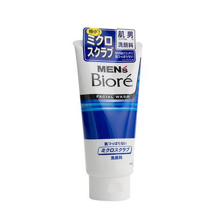 花王Biore碧柔 男士双层清洁洗面奶深蓝 130g - 一本 | Yibenbuy.com