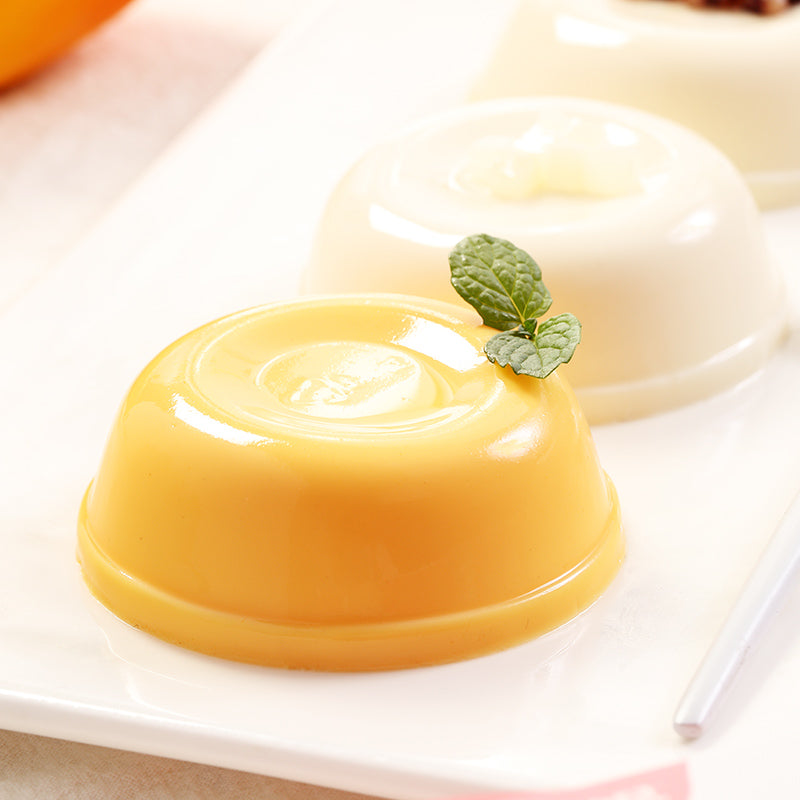 【三只松鼠旗舰店】三只松鼠_牛奶冻210gX2 办公室休闲零食Q弹牛奶布丁果冻3连杯