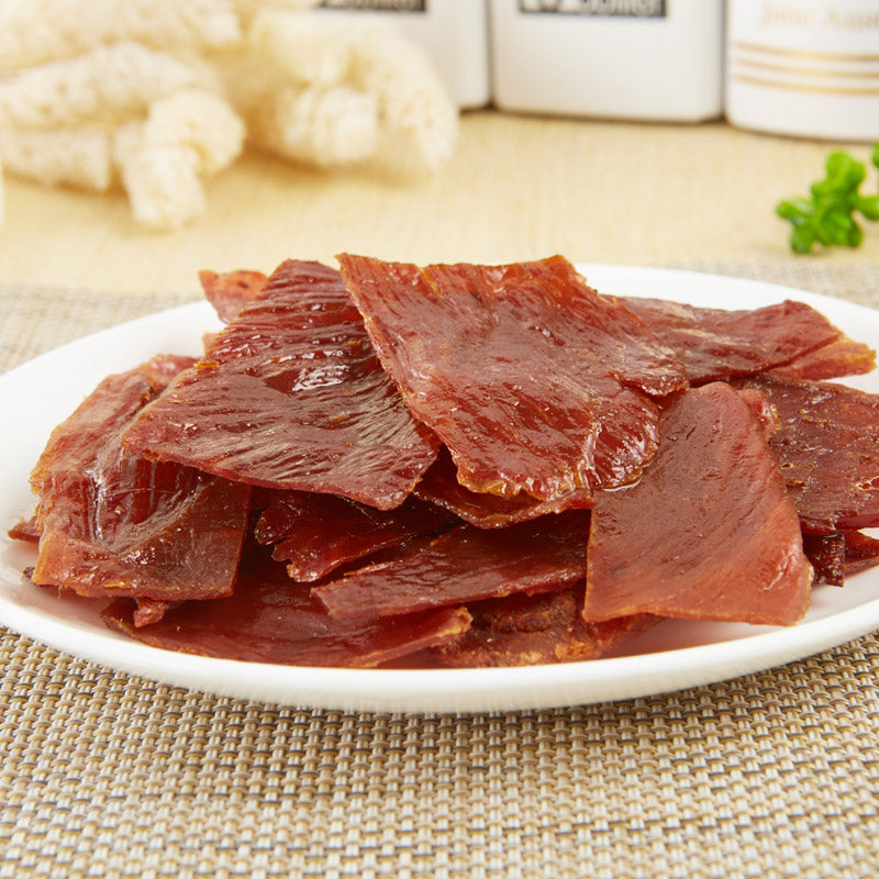 【双鱼牌】猪肉脯120g*2袋 正宗靖江特产金奖散装猪肉干碎副片小包装 源于1936 百年技艺双鱼传承