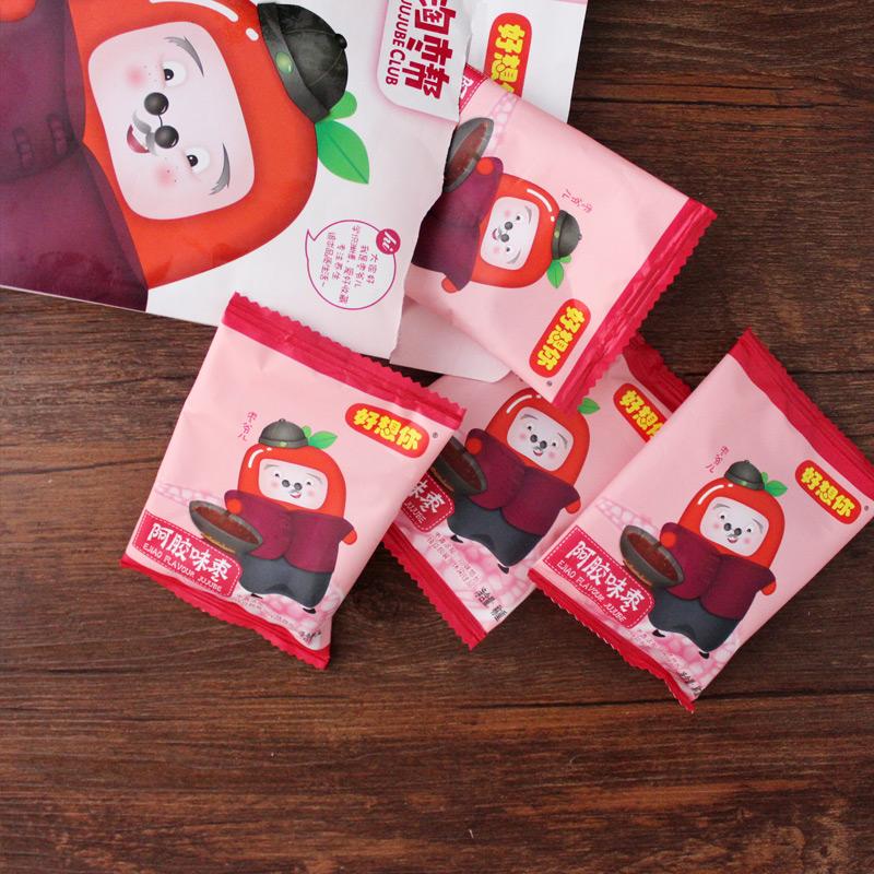 好想你红枣】阿胶味枣160g无核蜜枣官方正品办公休闲零食