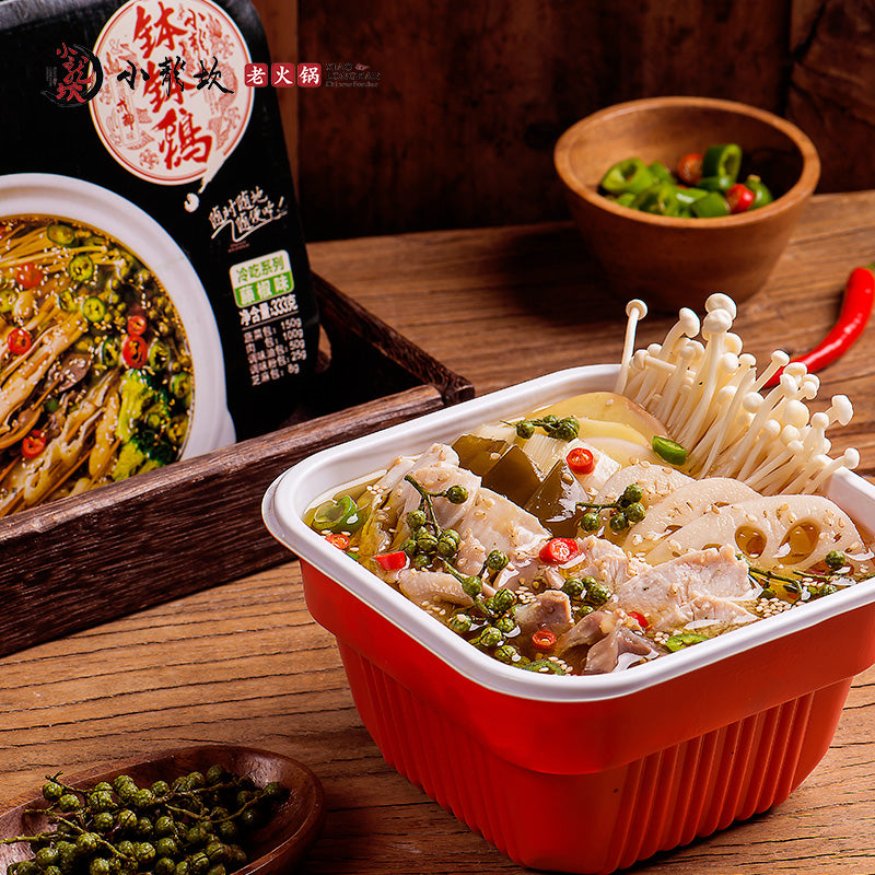 【小龙坎旗舰店】小龙坎藤椒钵钵鸡 四川网红冷吃熟食乐山网红小吃懒人小火锅速食