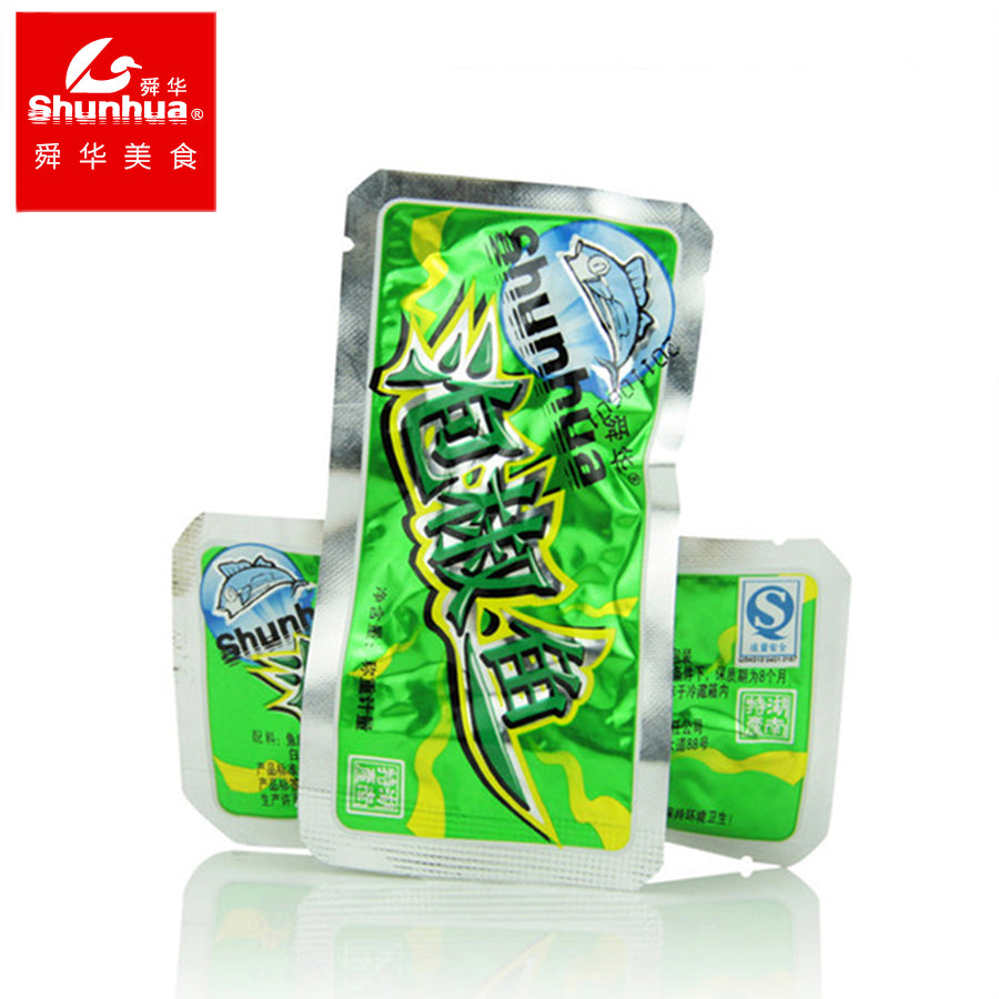 【舜华旗舰店】舜华东江鱼湖南特产零食小吃小鱼干鱼块香辣味小鱼仔综合口味500g 肉质鲜嫩，多重口味装