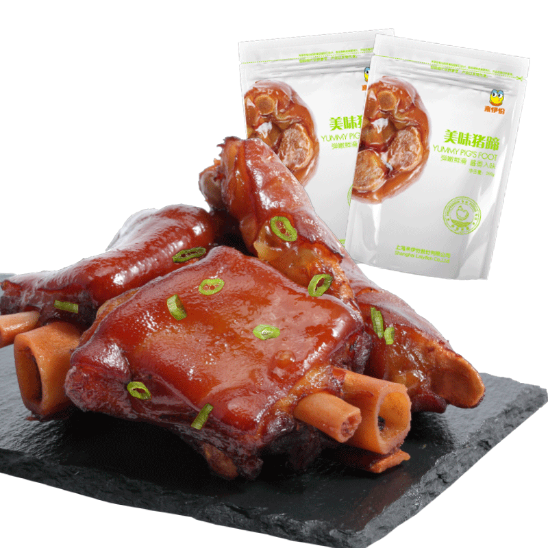 【来伊份】来伊份猪蹄168g熟食卤味真空袋装卤味猪蹄猪脚好吃的特产零食小吃
