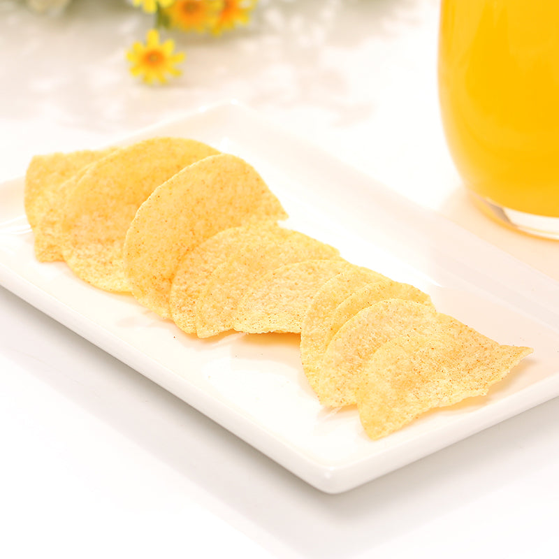 【可比克】可比克薯片桶装大礼包膨化食品办公室零食休闲小吃薯片罐装105g*4 快乐每一颗我的可比克-薯片-可比克-美国零食网