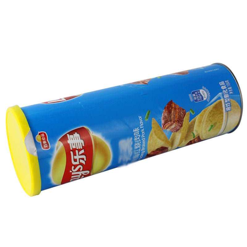 【乐事】Lay’s/乐事薯片104g罐装 膨化食品马铃薯土豆片办公室休闲零食 多种口味可选 易碎品