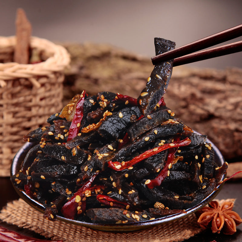 【蜀道香旗舰店】天椒龙纹牛肉干128g 麻辣味 四川冷吃牛肉条