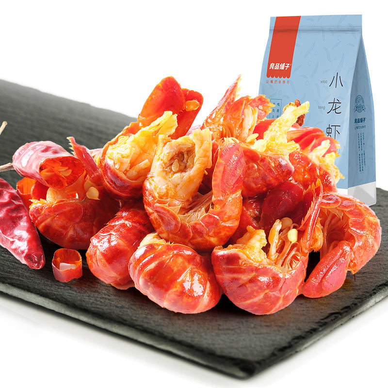 【良品铺子旗舰店】良品铺子小龙虾76g 海鲜熟食即食肉类特产零食小吃新鲜真空