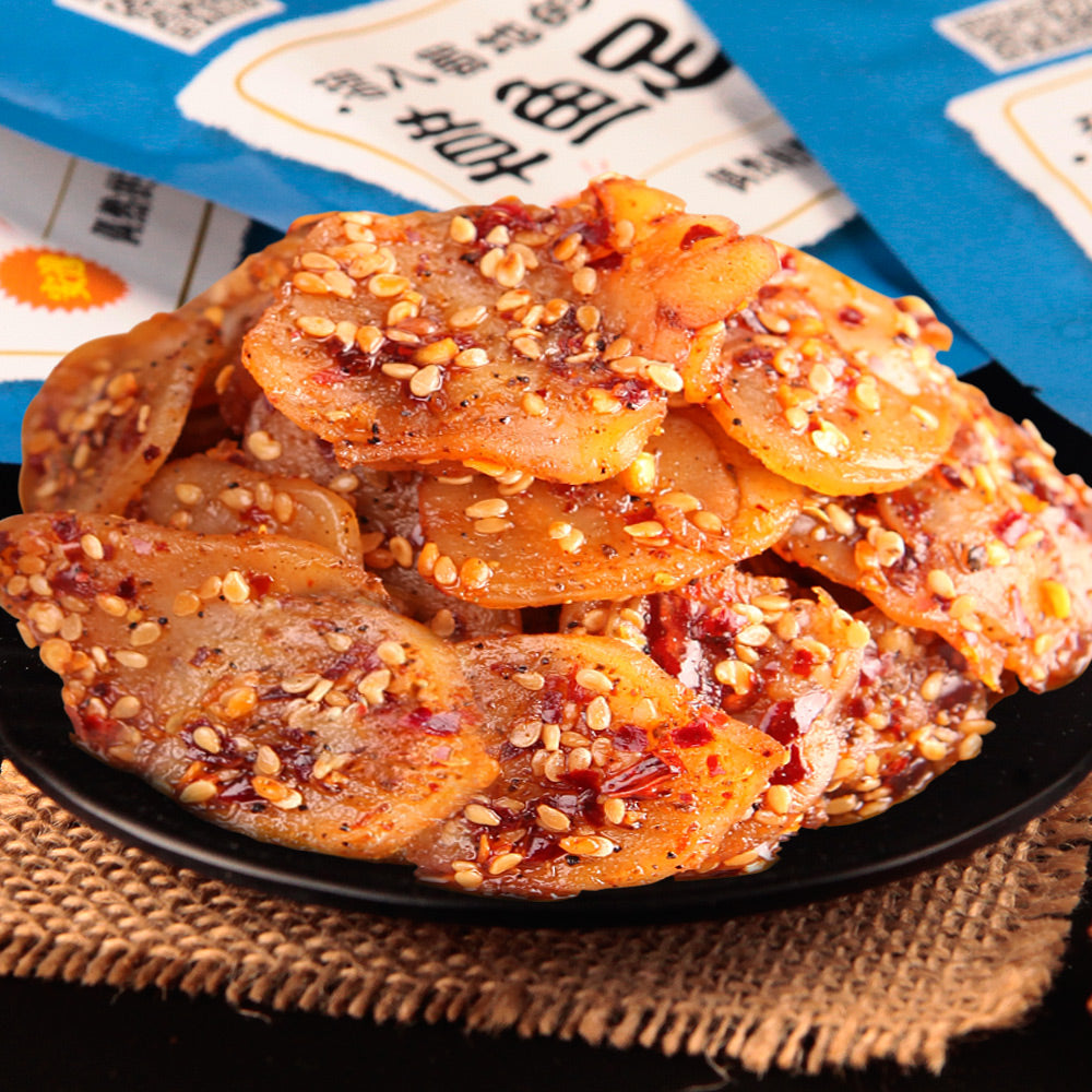 【蜀道香食品旗舰店】麻辣章鱼足片88g*2袋 鱿鱼片 香辣风味海鲜
