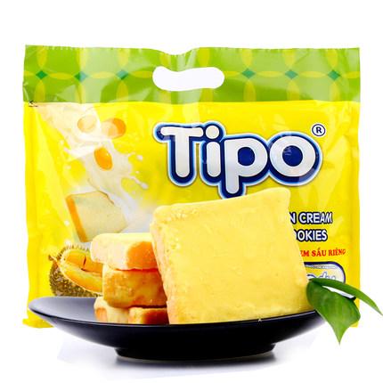 【Tipo】越南进口 Tipo友谊牌 榴莲味面包干 300g-面包干-Tipo-美国零食网