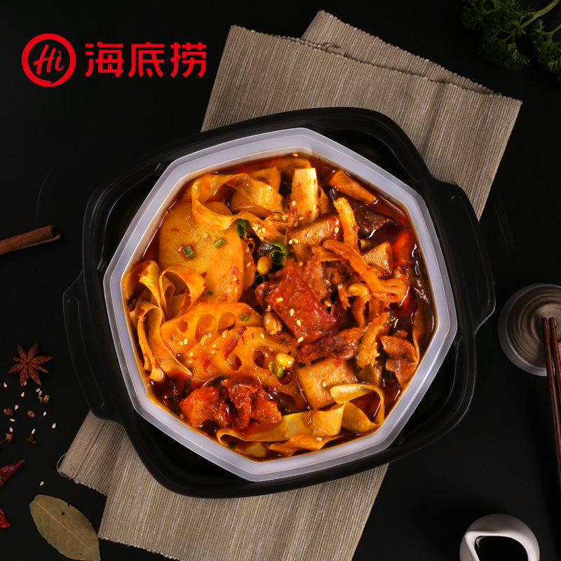 【海底捞旗舰店】海底捞懒人自煮 脆爽牛肚385g自煮火锅3盒装 牛油麻辣 即食火锅 新品尝鲜 懒人自煮 牛油 方便 1155g