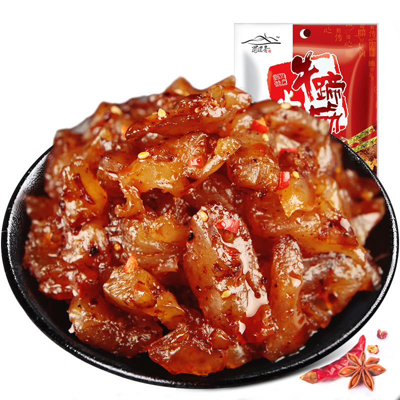【蜀道香食品旗舰店】牛蹄筋100g*2麻辣味四川特产香辣卤味零食