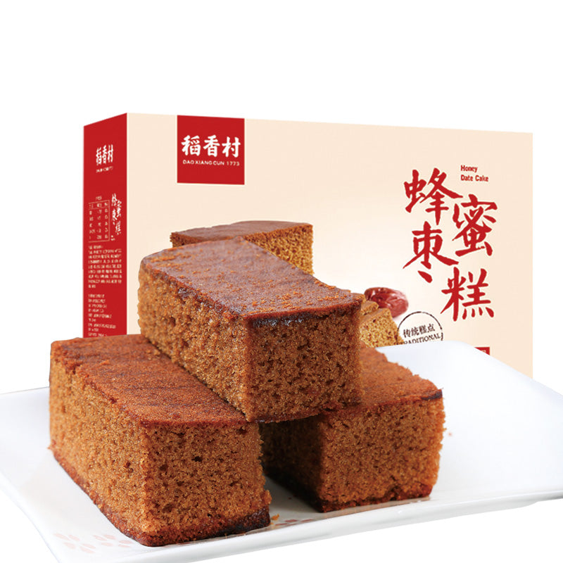 【稻香村食品旗舰店】稻香村-蜂蜜枣糕850g传统特产红枣蛋糕点休闲零食早餐食品