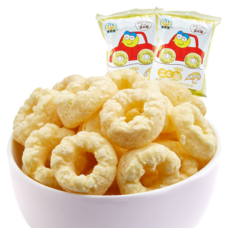 【来伊份旗舰店】来伊份 4种口味选择盆友圈48g甜甜圈甜点小吃零食美食 酥脆爽口口感适中