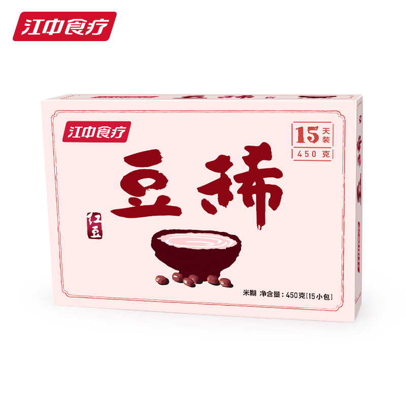 【江中旗舰店】江中豆稀15天装 绿豆红豆米糊营养冲饮品代餐粉450g