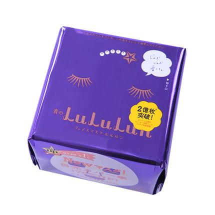日本松本清 lululun蓝色特润高保湿面膜 32枚环保抽取式盒装 - 一本 | Yibenbuy.com
