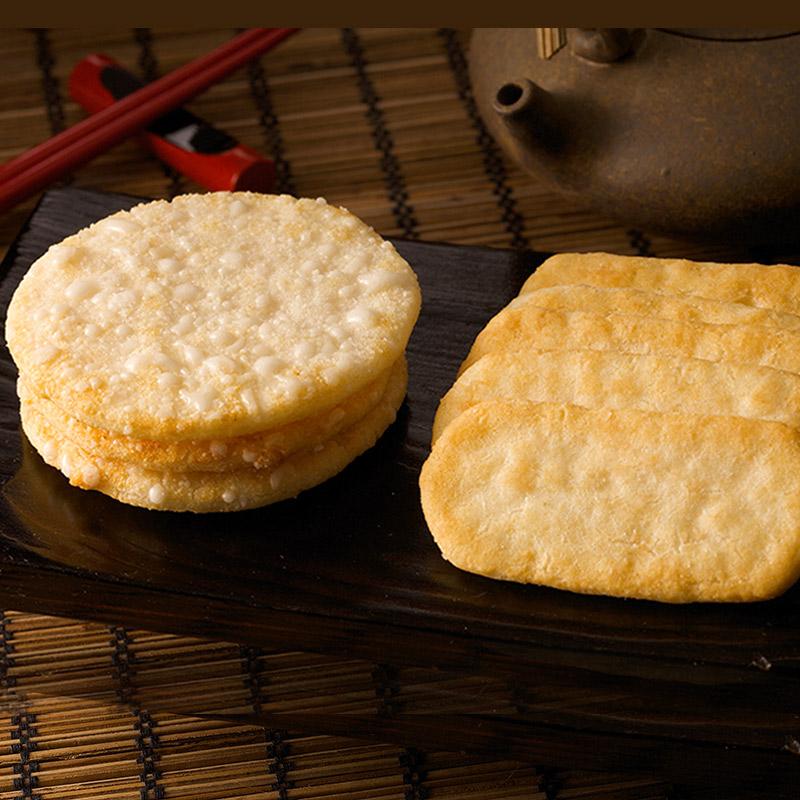 【旺旺】仙贝540g+雪饼540g米果饼干膨化休闲零食米饼-仙贝+雪饼-旺旺-美国零食网