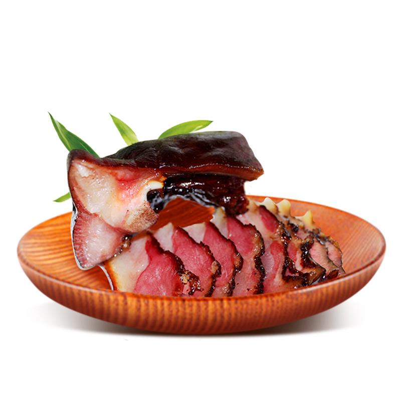 【松桂坊】腊肉腊猪脸 湖南土特产腊肉湘西柴火熏肉猪脸咸肉 *2-腊肉-松桂坊-美国零食网