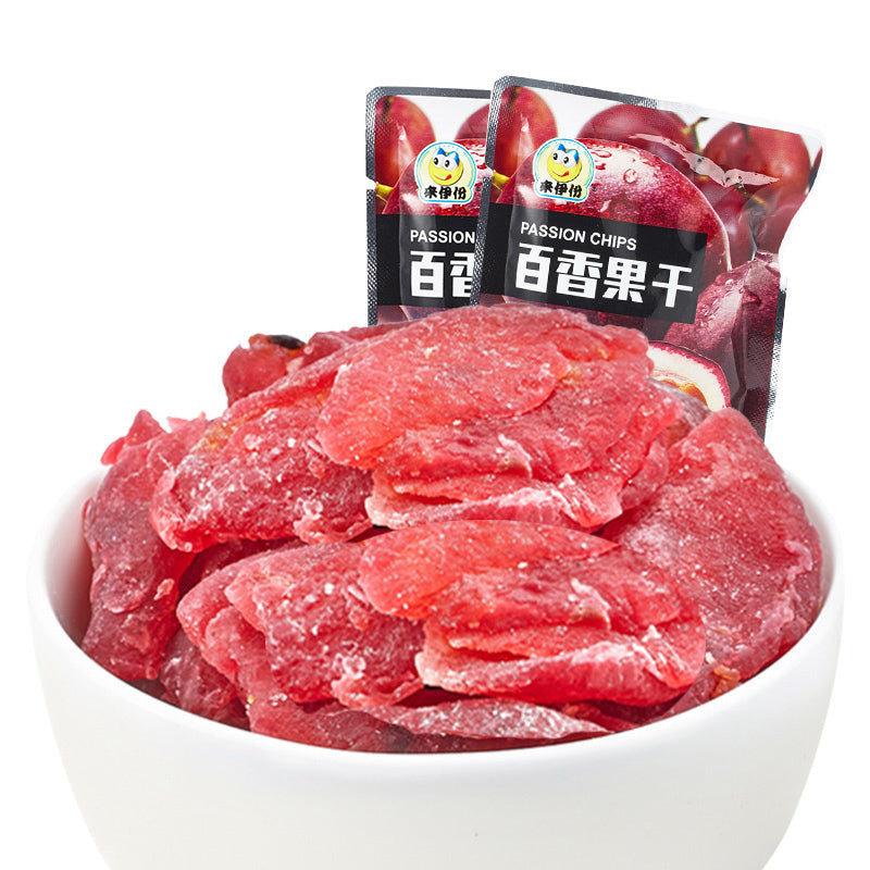【来伊份旗舰店】来伊份百香果干200g冻干果蔬干 水果蜜饯冻干果脯零食来一份 营养果干 肉厚美味