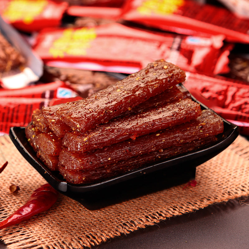 【蜀道香食品旗舰店】麻辣天椒辣条298g*2袋 素肉大面筋 香辣大刀