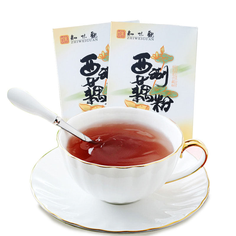 【知味观】知味观莲子桂花藕粉300克 杭州西湖藕粉纯手工 浙江特产莲藕粉 百年老字号 软糯丝滑 桂花莲子 杭州特产